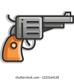 Gun pistol fire