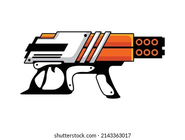 Gun SciFi Vector, Cool and Modern, EPS 10 vector