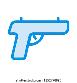  gun. shot fire. 