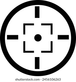 Icono de Vector de disparo eps 10 