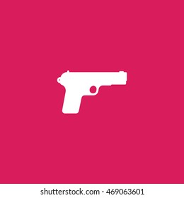 gun sign. gun icon