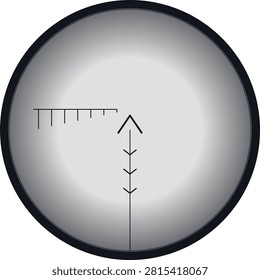 Gun and sniper scope reticle vector collection on transparent background, a set of rifle optic crosshairs including mil dot, duplex, BDC bullet drop compensator, chevron, holographic red dot, horseshoe, German number 4 post, Christmas tree PRS, rangefinder stadia, concentric target, grid and digital thermal reticles; military tactical hunting aiming sight overlays and first person shooter game HUD design elements for weapon aim, precision long range shooting, ballistic targeting and marksman crosshair graphics