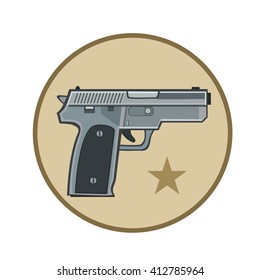 the gun with the star  