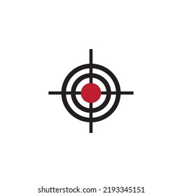 diseño de símbolo vectorial de icono de tiro