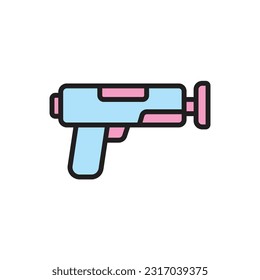 Gun Toy Icon Vektorgrafik