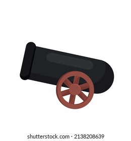 Eine Waffe. Vektorgrafik