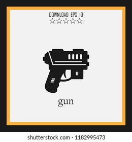 gun vector icon