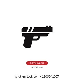 Gun vector icon