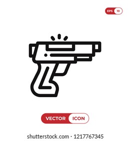 Gun vector icon