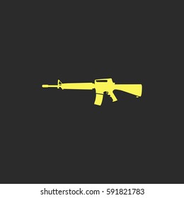 Gun vector  icon.