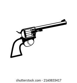 Gun Vector Logo Vector Template Stock Vector (royalty Free) 2160833417 