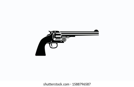 Gun Vector Royalty Logo Design Inspirations
