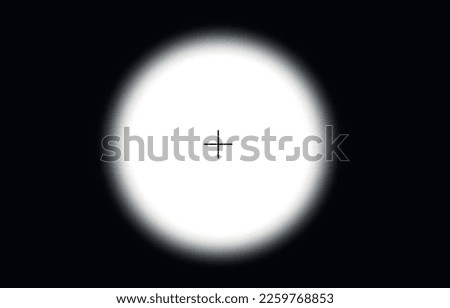 Gun viewfinder. Sniper scope,rifle view. Vector isolated illustration