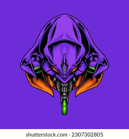 Vector Gundam Robot Con Color Completo