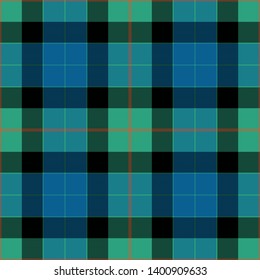 Gunn Ancient Tartan. Seamless pattern for fabric, kilts, skirts, plaids