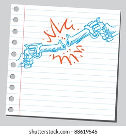 Armas en duelo