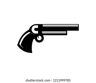 Guns logo template