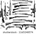 Guns: old and modern