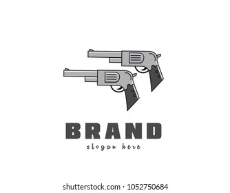 guns sign logo