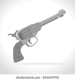 Guns and weapons icon graphic design, vector illustration eps10