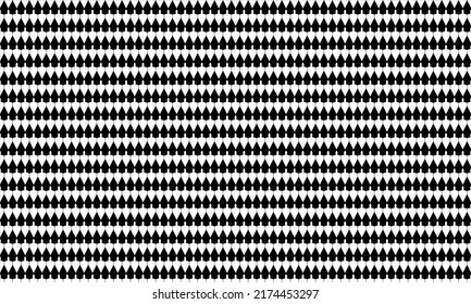 'Gunungan Wayang' Motifs Pattern. Vector Illustration