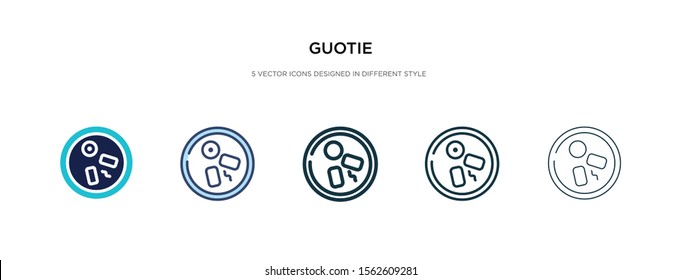 guotie icon in different style vector illustration. two colored and black guotie vector icons designed in filled, outline, line and stroke style can be used for web, mobile, ui svg