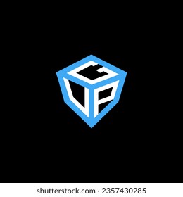 GUP letter logo vector design, GUP simple and modern logo. GUP luxurious alphabet design  