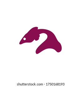 guppy fish vector design template illustration