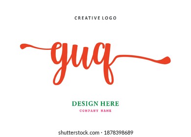 El logotipo de la inscripción GUQ es sencillo, fácil de entender y autorizado