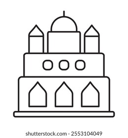 projeto de linha de trabalho gurdwara isolado