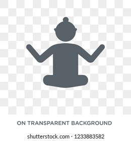 Guru icon. Trendy flat vector Guru icon on transparent background from india collection. 