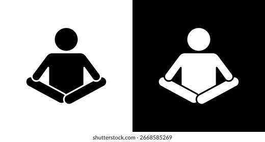 Guru icon, vector flat icon. Flat illustration.