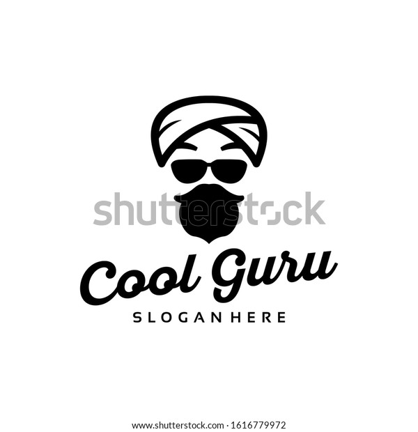 Guru Logo Design Vector Template Stock Vector (Royalty Free) 1616779972