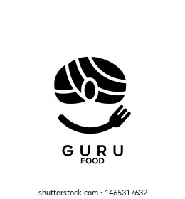 guru logo icon design vector illustratioin