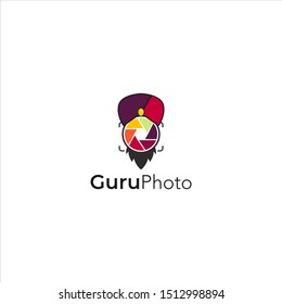 Guru Logo Icon Designs Vector Stock