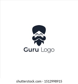 Guru Logo Icon Designs Vector Stock