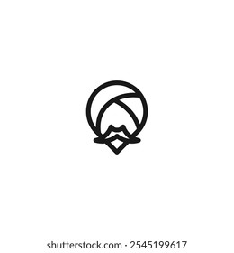 guru logo icon designs Vector Stock 