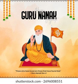 Gurú Nanak Dev Ji en el póster de Guruparv