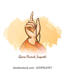 Guru nanak jayanti chanting hand beautiful background