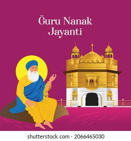 Guru Nanak Jayanti Creative Vector