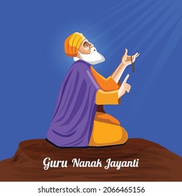 Guru Nanak Jayanti Creative Vector
