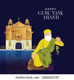 Guru Nanak Jayanti Creative Vector
