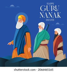 Guru Nanak Jayanti Creative Vector
