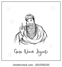 
Guru Nanak Jayanti, Vector illustration design.