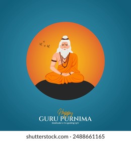 Gurú Purnima, gurús de maestros del festival de India, bendicen su shishya Publicación en medios sociales