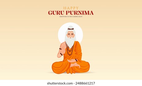 Guru Purnima festival of India teachers gurus give blesses to his shishya Social media post