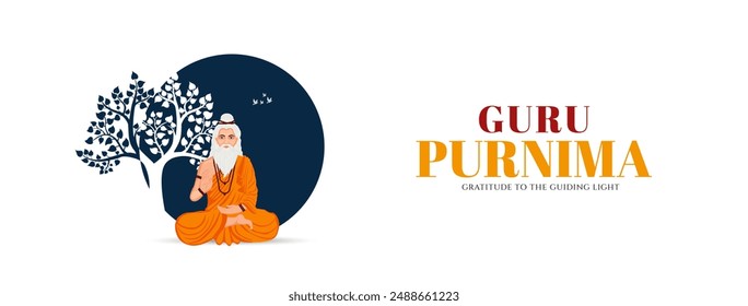 Guru Purnima festival of India teachers gurus give blesses to his shishya Social media post