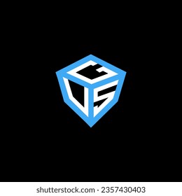 Diseño vectorial del logotipo de la letra GUS, logotipo GUS simple y moderno. Diseño de alfabetos lujosos de GUS  