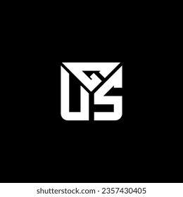 GUS letter logo vector design, GUS simple and modern logo. GUS luxurious alphabet design  