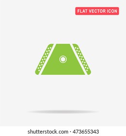 Gusli icon. Vector concept illustration for design.